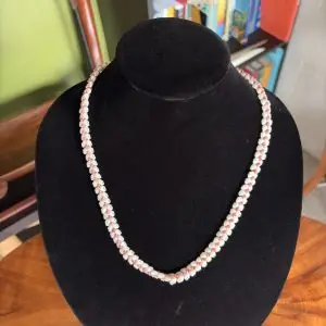 24” heleconia style necklace